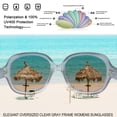 thumbnail image 3 of Joopin Polarized Sunglasses Womens Trendy Oversized Large Driving Sun Glasses Ladies UV Protective Big Sunnies Shades, 3 of 6