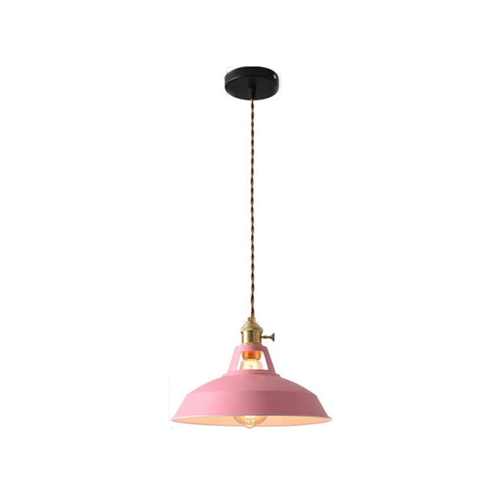 retro pink lampshade