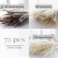 thumbnail image 1 of Eternally Beautiful Wedding Centerpiece with Dried Flower Arrangements, 1 of 7