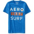 thumbnail image 1 of Aeropostale Mens 1987 Surf gráfico playera, azul, mediano Aeropostale  Camiseta gráfica, 1 of 1