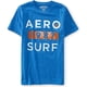 thumbnail image 1 of Aeropostale Mens 1987 Surf gráfico playera, azul, grande Aeropostale  Camiseta gráfica, 1 of 1