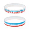 USA Patriotic Rubber Bracelets, Red, White and Blue, Unisex