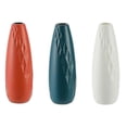 thumbnail image 1 of 3Pcs Imitation Glazing Vase Set for Artistic and Eye-Catching Decor, 1 of 3