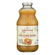 Lakewood Organic Juices Blood Orange Juice, Pure, Organic - 32 floz