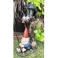thumbnail image 2 of Ebros Summer Slumber Gnome With Buddy Turtle Solar Path LED Light Garden Statue, 2 of 9