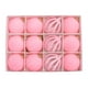 thumbnail image 1 of 12 Bolas Navideñas de Terciopelo Flocado | Adornos Navideños de Plástico Marrón de 6 Cm para Árbol de Navidad | Decoración Festiva Colgante para Fiestas, 1 of 5