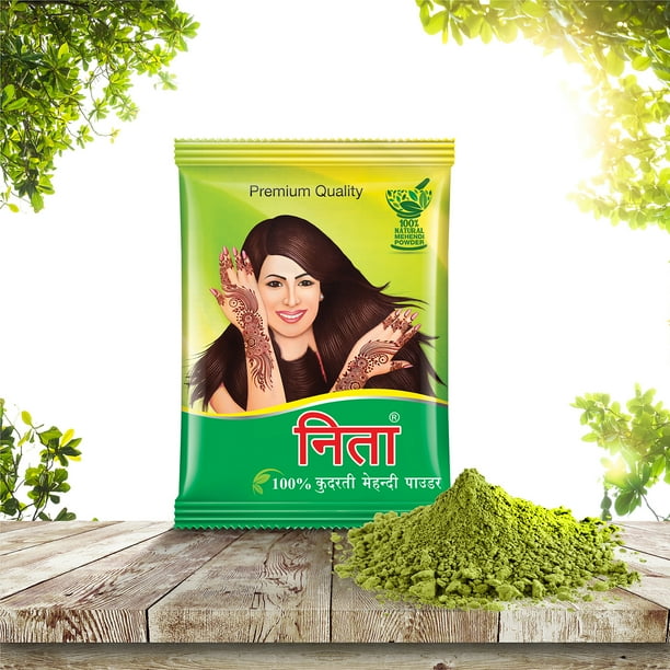 Neeta 100% Natural Mehendi Powder Premium Quality Pure Henna