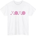 thumbnail image 1 of XOXO - playera de golf para el día de San Valentín, diseño de golf, humor romántico, unisex, 1 of 6