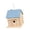bleu, variante sur davian Ornement de Nichoir Extérieur pour Oiseaux Cadeau pour Amateurs d'Oiseaux Décoration de Jardin Fantaisie Nichoir Suspendu pour Cour Arrière Rouge
