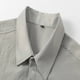 thumbnail image 3 of pstuiky Camisas de manga larga de invierno para hombre, Ropa de trabajo holgada de color liso para hombre, con solapa suelta y manga larga Tops casuales para hombres l, 3 of 7