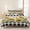 Black Yellow Beige, variant on 3 Pieces Queen Quilt Set,Autumn Burnt Orange Soft Bedding Sets with 1 Quilt & 2 Pillow Shams,Solid Color Terracotta Aesthetic Summer Bedspread Lightweight Coverlet Comforter for All Season