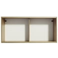 thumbnail image 5 of Alacena Gabinete Superior Madesa Emilly 2 Puertas Correderas Cristal - Marrón Madesa G25125EMMB, 5 of 5