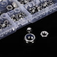 thumbnail image 4 of Precise Procession Antirust Nuts, Stainless Steel Nuts, For Building Industrial Decoration 180pcs, 4 of 8