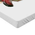 thumbnail image 2 of Ambesonne Peacock Fitted Sheet, Vibrant Feathers Boho, Twin XL Size, Multicolor, 2 of 3