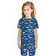 thumbnail image 5 of Balery Submarines And Whales Conjunto de Pijama Infantil de Manga Corta con Estampado – Ropa de Dormir de Algodón Suave-X-Large, 5 of 5