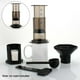 thumbnail image 4 of Prensa francesa, cafetera Espresso, Mini de portátil, 2-3 porciones para , cocina, viaje, mochilero marrón, 4 of 9