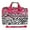 FuchsiaTrim Zebra, variant on Animal Prints 19-inch Duffel Bag, Whale