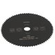 thumbnail image 5 of 85mm * 10mm 72T HSS corte circular hoja de sierra para trabajar la madera herramienta rotativa disco de corte para madera de metal EOTVIA  No, 5 of 7