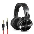 thumbnail image 1 of Professional Musical Instrument Monitor Headphones Wired Headset with 3.5mm & 6.5mm Audio Cables for Electrical Piano Electronic Keyboard Drum Machine Electric Guitar, 1 of 7