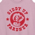 thumbnail image 3 of Instant Message - Giddy Up Pardner - Women's Racerback Tank Top, 3 of 6