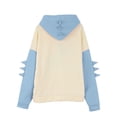thumbnail image 3 of ICHUANYI Liquidación Moda Mujer Casual Impresión Manga Larga Empalme Dinosaurio Sudadera Tops ICHUANYI WER202308254157, 3 of 5
