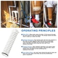 thumbnail image 3 of 1-1/2" 250 Mesh Spin Down Sediment Replacement Rusco Filter Screen, Spin Down 1 1/2"-250 Sediment Filter Replacement for Rusco Vu Flow for Well Water, 3 of 7