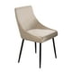 thumbnail image 2 of Comedor MOBILKRAFT Sul 4 Sillas Redondo Tubular Color Negro y Beige, 2 of 5