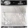 thumbnail image 3 of Lillian Tablesettings 48-Count Premium Plastic Fork, Pearl, 3 of 3