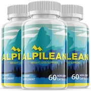 (3 Pack) Alpilean - Keto Weight Loss Formula - Energy & Focus Boosting Dietary Supplements for Weight Management & Metabolism - Advanced Fat Burn Raspberry Ketones Pills - 180 Capsules