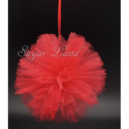 20 Pack Tulle Pom Flowers Balls Wedding Party Decorations Outdoor