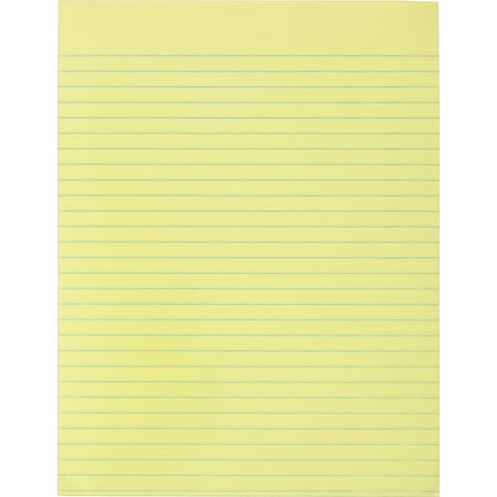 Business Source, BSN50551, Glued Top Ruled Memo Pads - Letter, 12 / Dozen