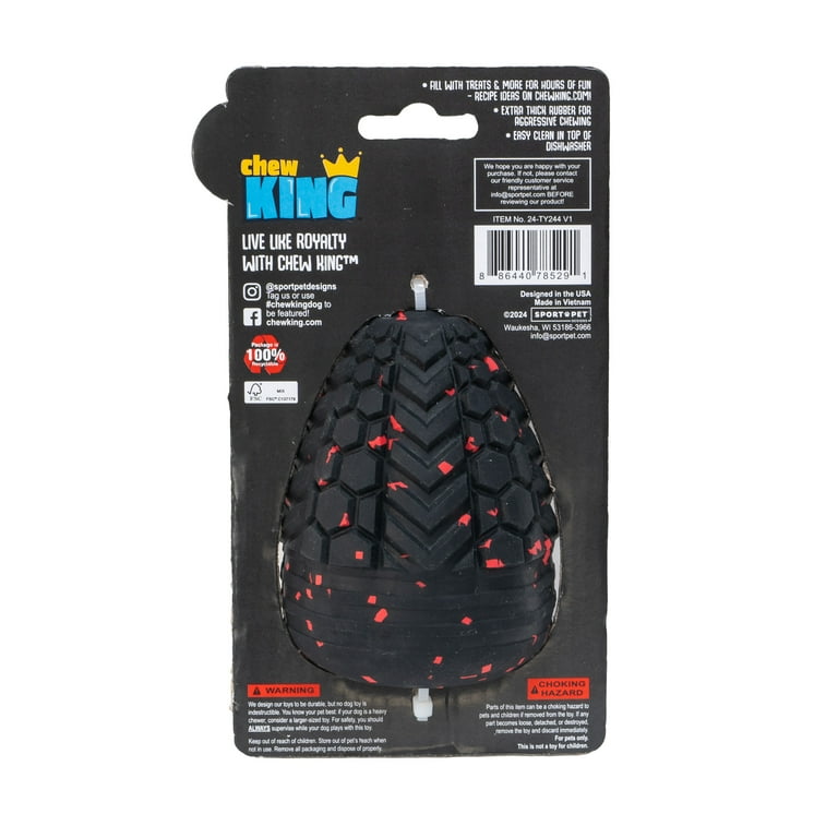 Chew King By Mammoth Supreme Dog Toy Collection, Durable All