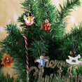 thumbnail image 3 of Navidad Colgantes Pequeños De Madera Decoración De Navidad Árbol De Navidad Decoración Colgante Para Interior O Exterior 48Pcs Eigraketly HA038143-00, 3 of 6