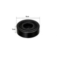 thumbnail image 2 of 1 Pc Rubber Cutting Board Feet with Stainless Washer and Screws, 1.57 inch Round Feet, Non Slip Bumper Pads for Furniture, Electronics & Application,cutting board feet non slip,cutting board feet,I, 2 of 7