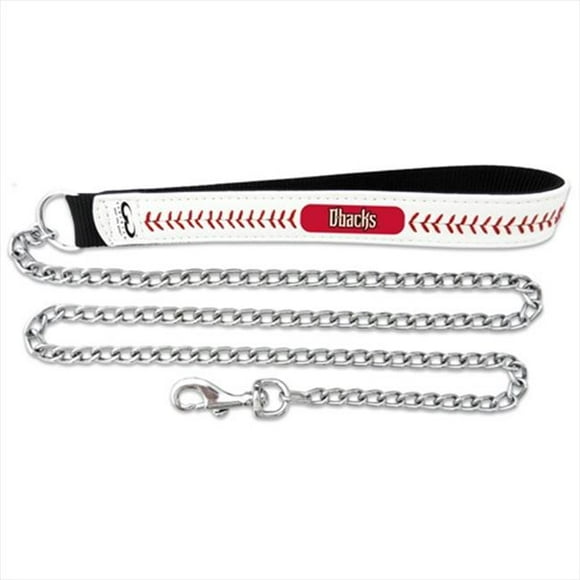 GameWear CLL-MLB-ARD-L Arizona Diamondbacks Large Baseball Leather with 3.5mm Chain Leash