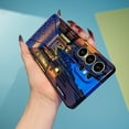 thumbnail image 4 of SKLYDDI Multicolor Tranquil Cityscape for Galaxy S25 Case - Impressionistic TPU Cover, Calm Streetlight Design, Aesthetic, 4 of 7