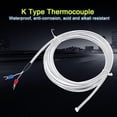 thumbnail image 1 of Termopar Tipo K Resistente Al Agua, A La Corrosión, A ácidos Y álcalis Con Alta Sensibilidad Y Precisión Para Hornos, Escapes De Turbinas De Gas Y Procesos Industriales,, 1 of 7