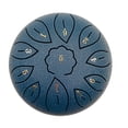 thumbnail image 3 of Tambor de lengua de acero musical de 6 pulgadas y 11 notas afinadas para principiantes (azul oscuro), 3 of 7