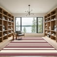 thumbnail image 2 of ODIKA 5'x7' Machine Washable Non-Slip Area Rug, Farmhouse Burgundy High Traffic Rug, Red, 1097574, 2 of 7