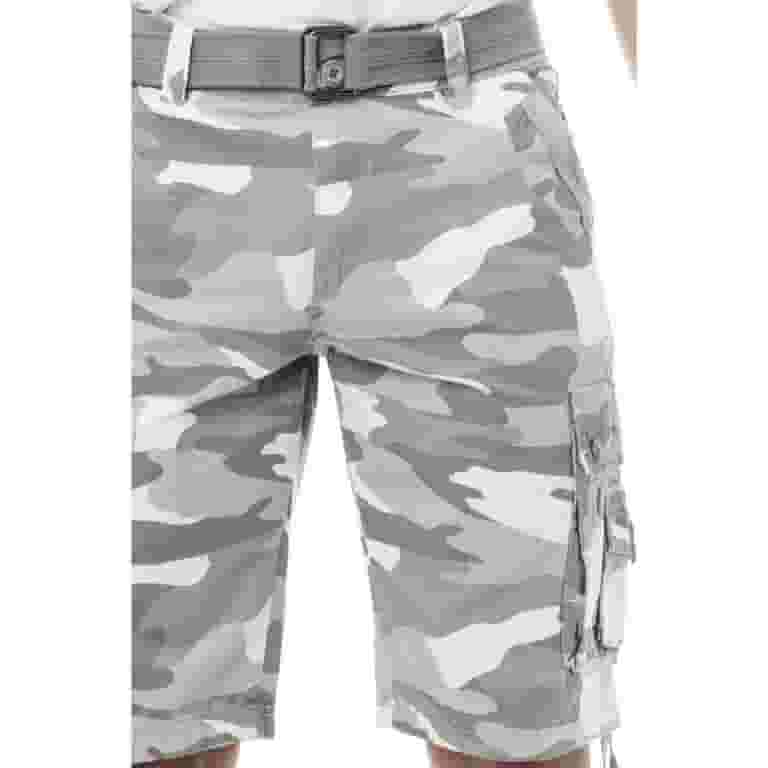 カーゴパンツ WIDE CARGO SHORTS WHITE CAMO X RAY JEANS Men's 12.5