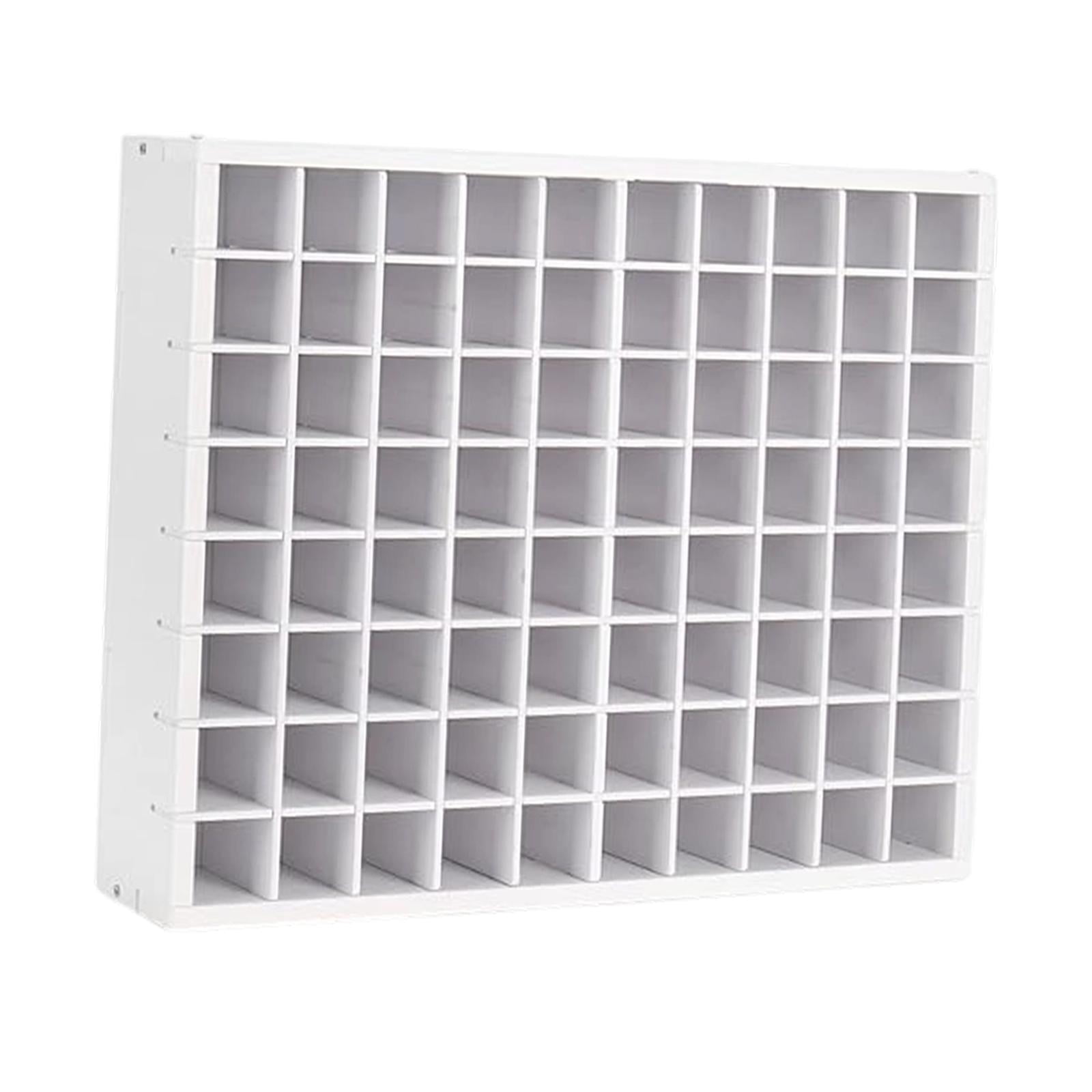 Craft Paint Storage Organizer Paint Holder Pigment Display Stand 80 Compartment Multilayered for Studio
