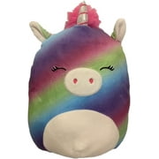 HHHC s Official Kellytoy 10 Inch Soft Plush Squishy Toy Animals (Clarissa Rainbow Unicorn)