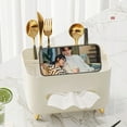 thumbnail image 4 of Kayannuo Back to School Supplies Tissue Box Paper Drawe Home Living Room Plastic Remote Control Organizing And Storing Box High-end Dining, 4 of 5