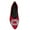 Red, variant on Women's Comfortable Flat Shoes - Round Toe Classic Cute Bow Metal Buckle Slip on Ballet Flats Black 7.5