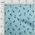 thumbnail image 1 of oneOone Viscose Chiffon Fabric Triangle Geometric Print Sewing Fabric BTY 42 Inch Wide, 1 of 1