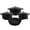 Black, variant on CAANNASWEIS 7 Piece Cast Iron Cookware Set, Pre-Seasoned Heavy Duty Pots and Pans Collection for Home Kitchen, Induction Compatible