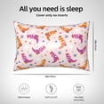thumbnail image 2 of Silk Pillow Case for Hair And Skin Queen - Cowgirl Boots Cooling Sleep Throw Pillow Covers Standard Size 20x30in, comfort Satin Pillowcase with Zipper for Women Men, 2 of 7