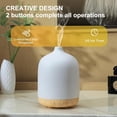 thumbnail image 3 of KAKODA Ceramic Essential Oil Diffusers for Home, Decorative Bedroom Aromatherapy Scent Air Diffuser Ultrasonic Aroma Defusers 250ml with Timed-White, 3 of 7