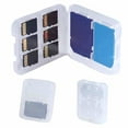 thumbnail image 2 of Plastic ABS 8-in-1 Memory Card Case with Divider and Short Stick Design for Organizing and Protecting Memory Cards, 2 of 9