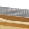 thumbnail image 3 of Bamboo Pet Comb - Stainless Steel Grooming Tool for Dogs, Cats & More, 3 of 4